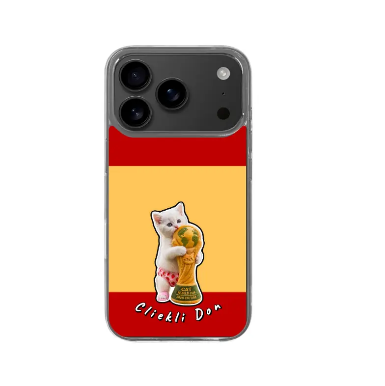 Coque de téléphone fraise pour iPhone 17 Pro