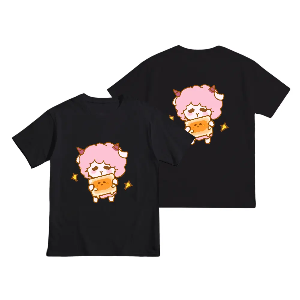 Miemie Rice Cake Cotton Short-Sleeve T-Shirt