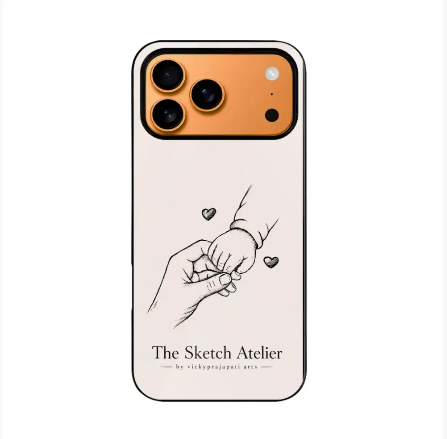 iPhone 17 Pro Max TPU 手机壳 单面印刷,甜蜜拥抱,77克