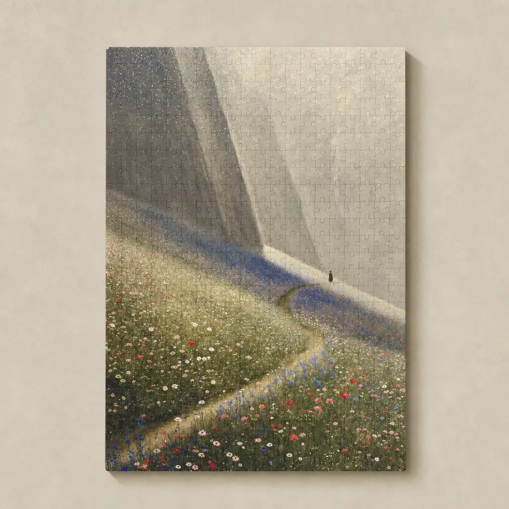 Paper Jigsaw Puzzle (Vertical Box) , Soul Dust, 290g Single-Sided Print