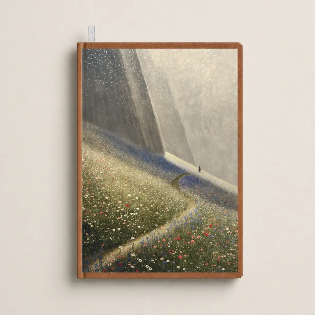 Paper Notebook Partial Print, Soul Dust, 305g