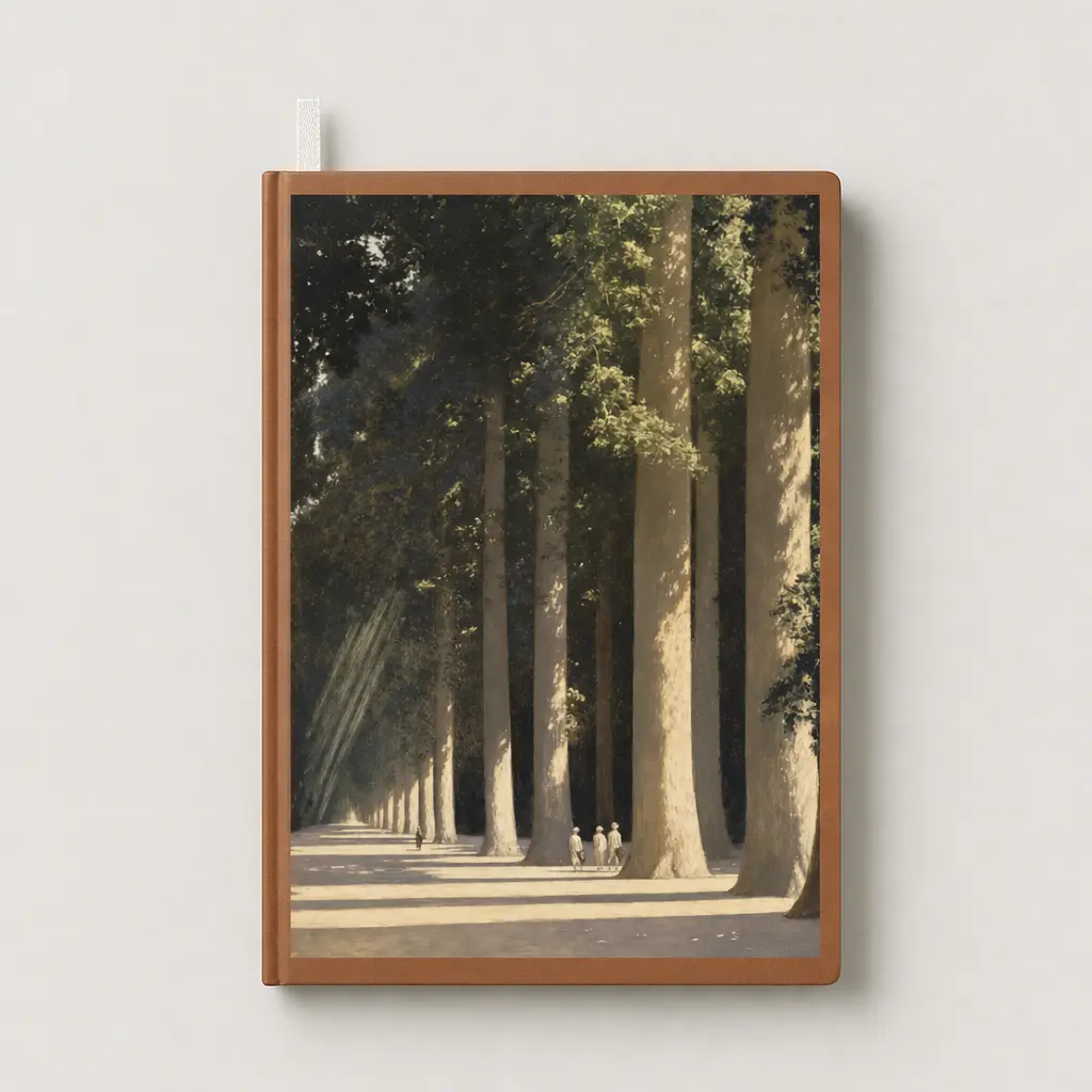 Paper Notebook Partial Print, Long Shadows, 305g