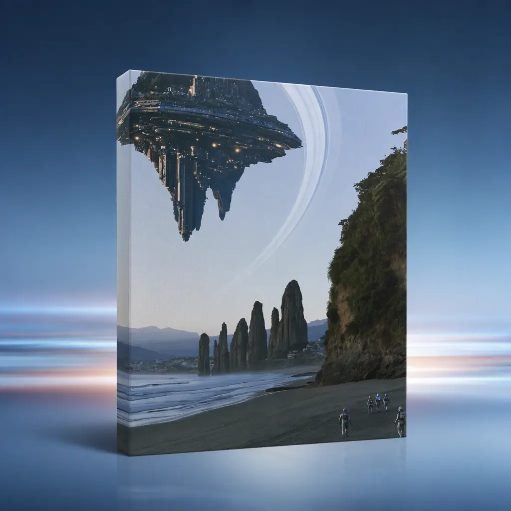 Artwork21 , Stretched Canvas Wall Art( Ready to Hang),8x12Inch All-Over Print