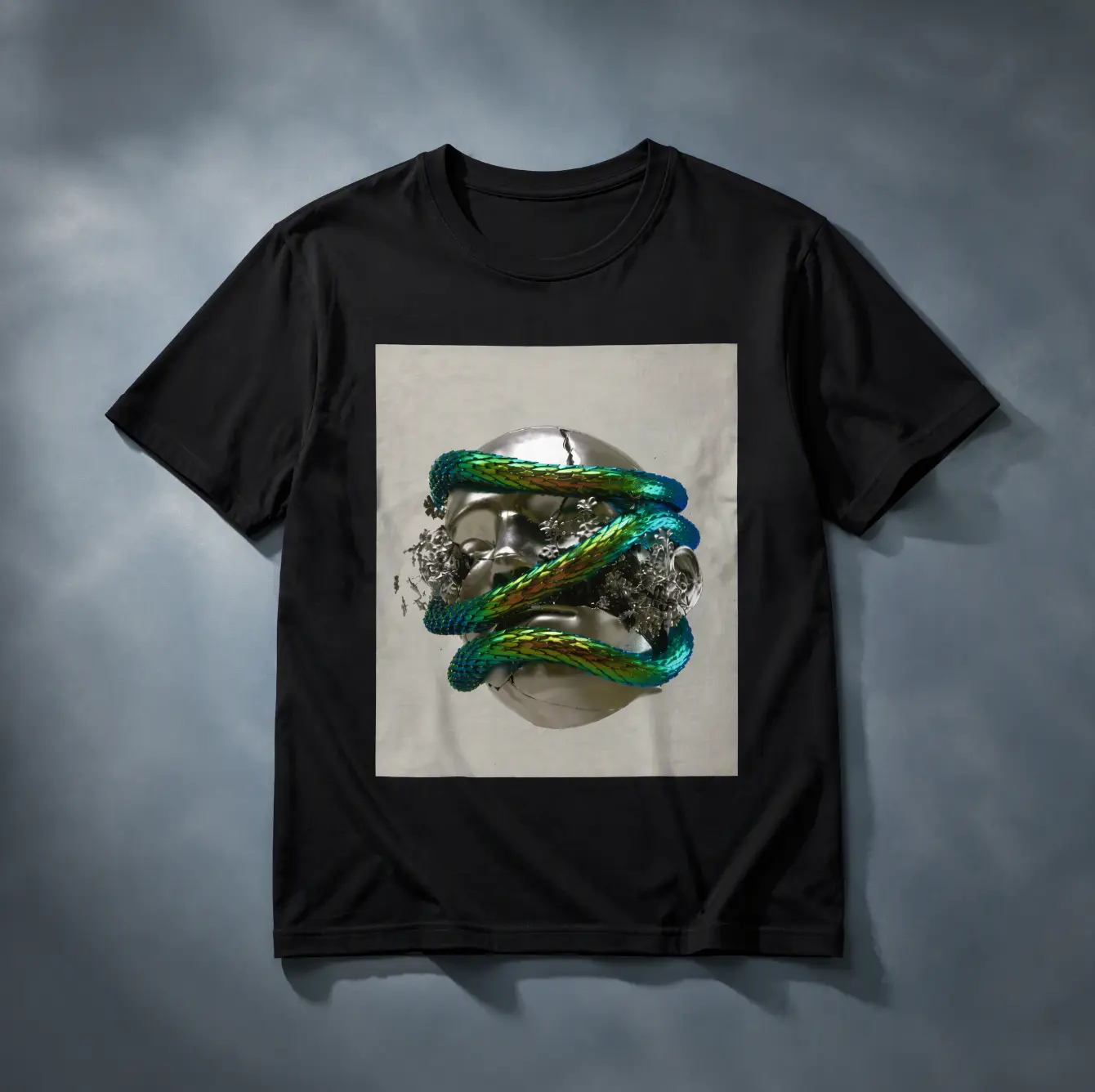 EMOTIONAL DEPTHS, Men's Cotton Graphic T-Shirt