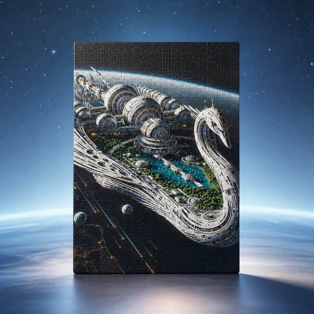 Artwork28 , Paper Jigsaw Puzzle (Vertical Box),290g Single-Sided Print
