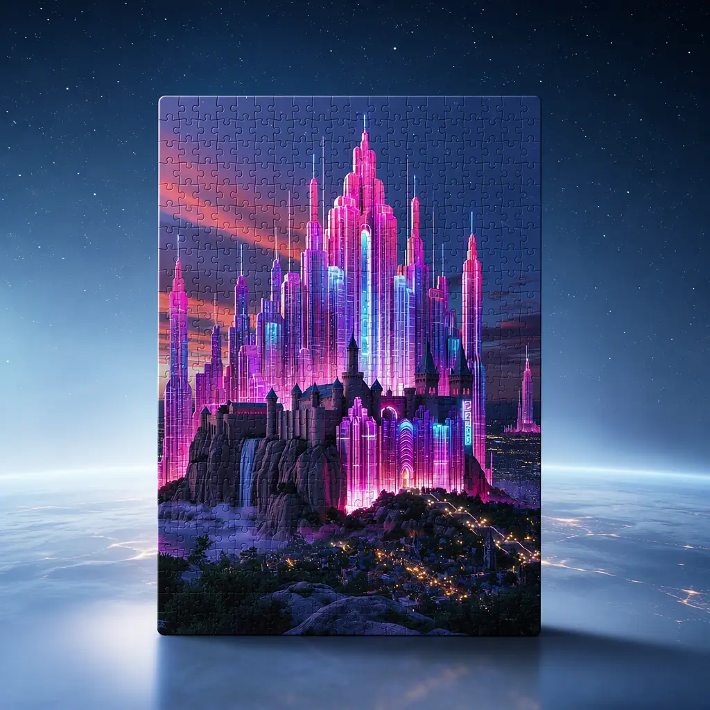 Artwork40 , Paper Jigsaw Puzzle (Vertical Box),290g Single-Sided Print