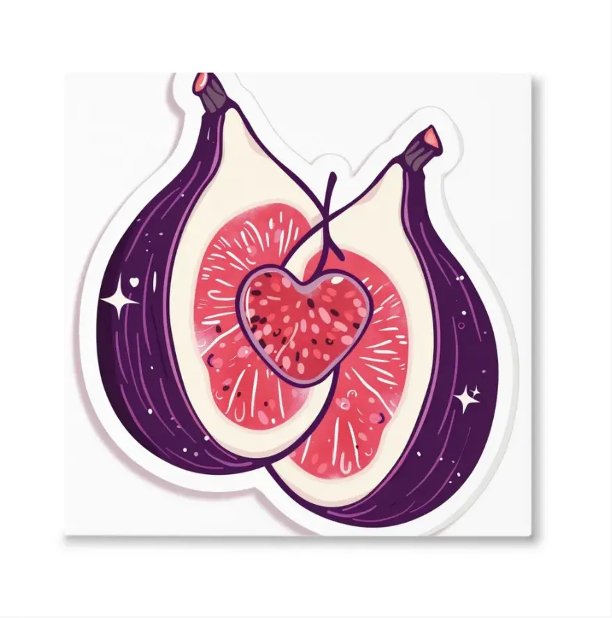 Fig Canvas Decorative Painting , 12x12Inch , All-Over Print