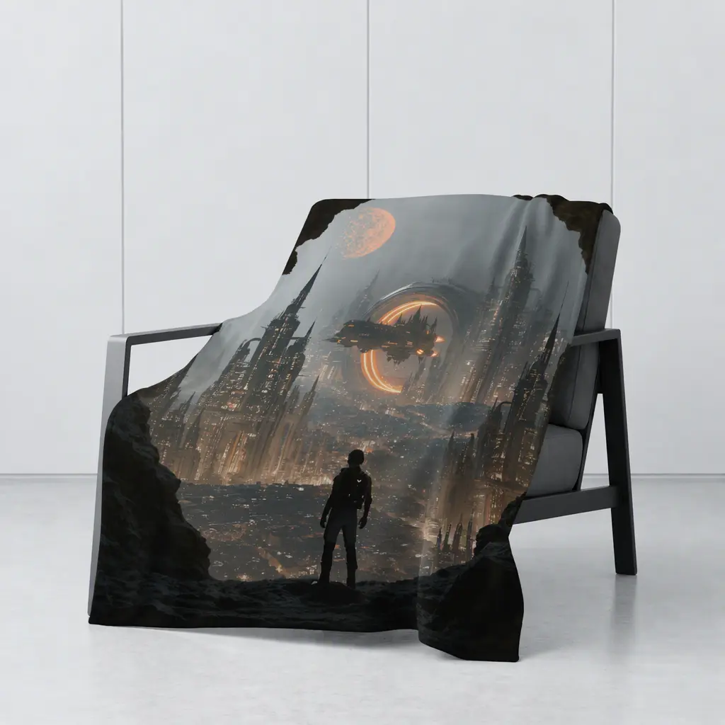 Artwork15, Lightweight Throw Blanket, Available in Multiple Sizes