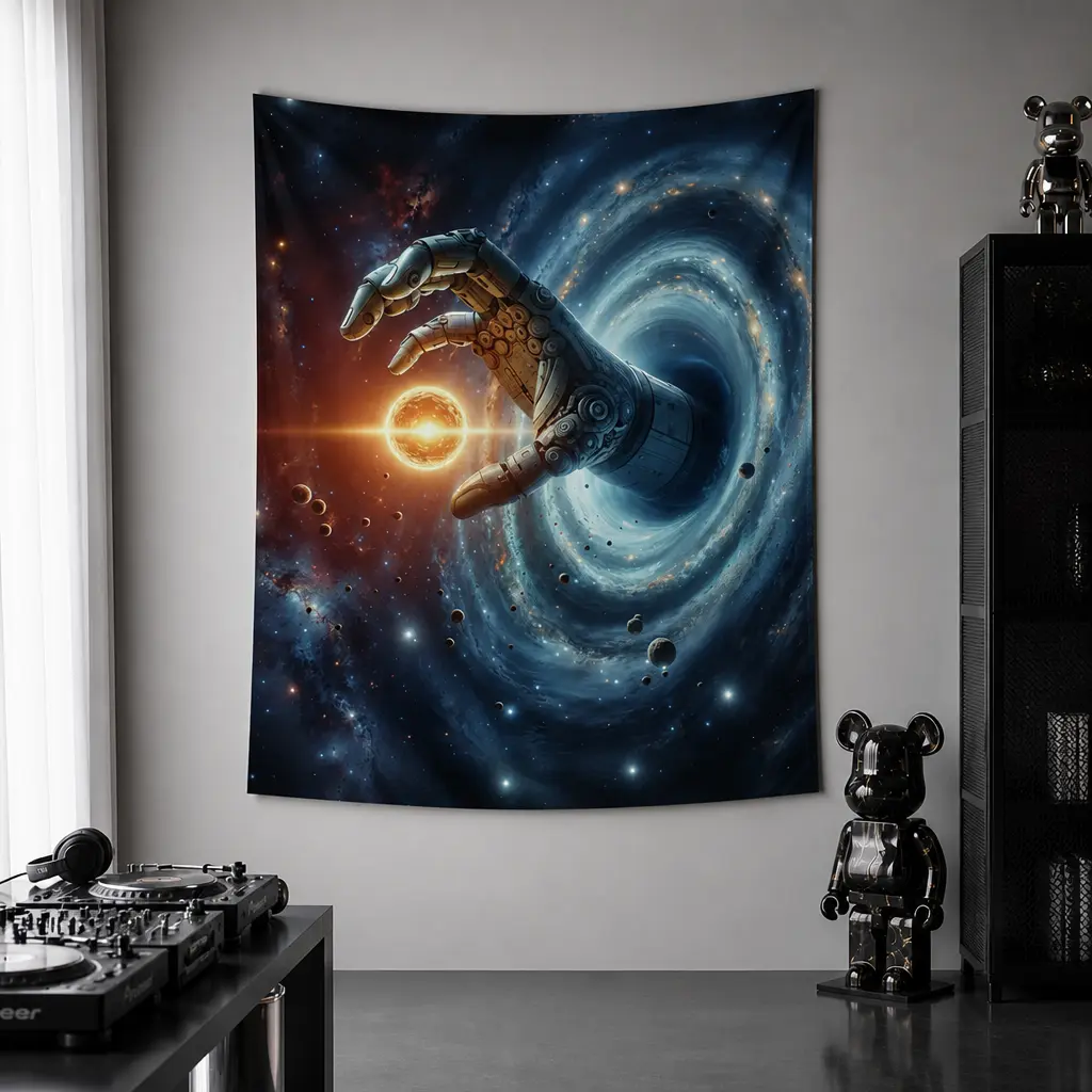 Artwork33, Lightweight Polyester Wall Tapestry, 59x79 Inch / 150x200cm Decorative Wall Hanging Art for Home Decor