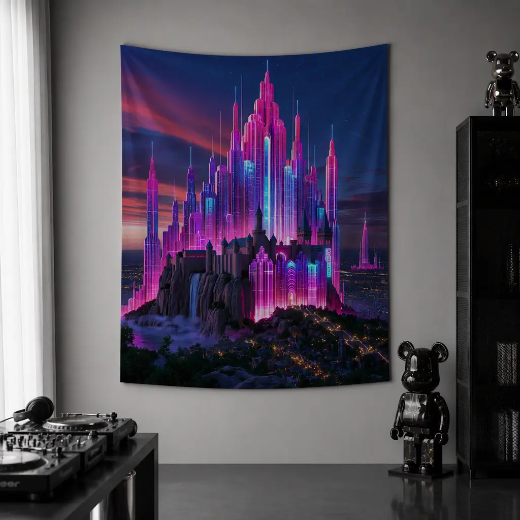 Artwork40, Lightweight Polyester Wall Tapestry, 59x79 Inch / 150x200cm Decorative Wall Hanging Art for Home Decor