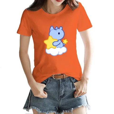 주황색