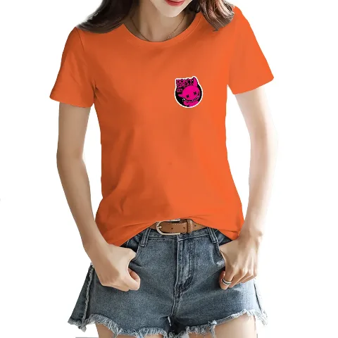 주황색